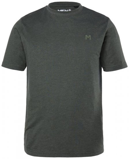 Men+ 276 Marškinėliai apvalia iškirpte Alyvuogių žalia - Marškinėliai - Marškinėliai - 2XL-14XL
