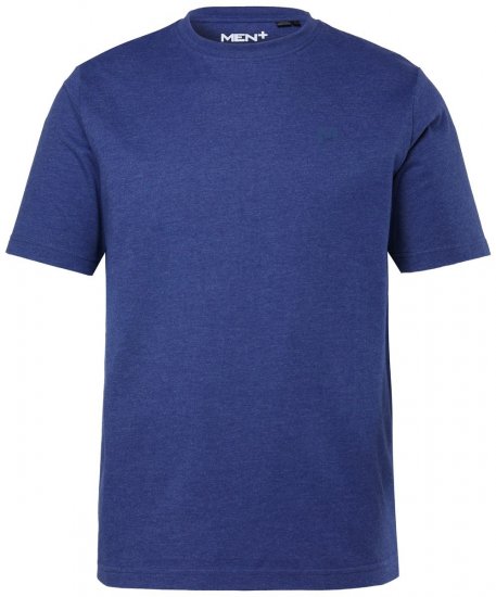 Men+ 276 Marškinėliai apvalia iškirpte Nakties mėlyna - Marškinėliai - Marškinėliai - 2XL-14XL