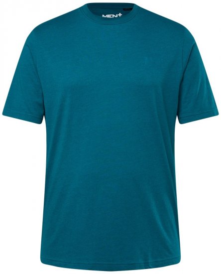 Men+ 276 Marškinėliai apvalia iškirpte Pilkšvai mėlyna - Marškinėliai - Marškinėliai - 2XL-14XL