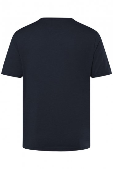 Men+ 279 Marškinėliai V formos iškirpte Tamsiai mėlyna - Marškinėliai - Marškinėliai - 2XL-14XL