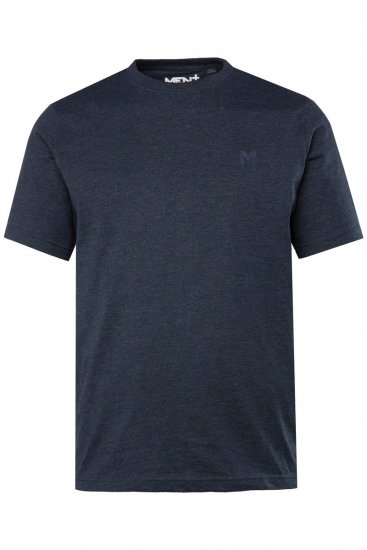 Men+ 285 Marškinėliai apvalia iškirpte Tamsiai mėlyna 2 vnt. pakuotė - Marškinėliai - Marškinėliai - 2XL-14XL