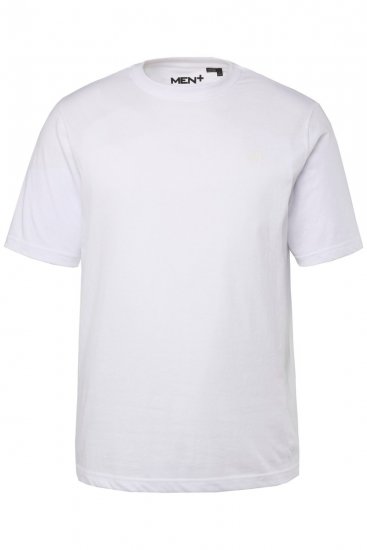 Men+ 285 Marškinėliai apvalia iškirpte Balta 2 vnt. pakuotė - Marškinėliai - Marškinėliai - 2XL-14XL