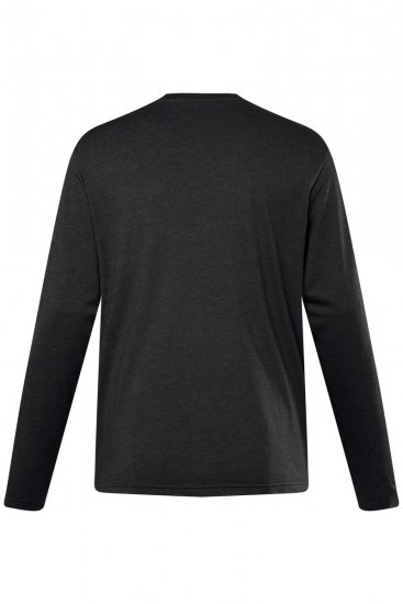 Men+ 307 Marškinėliai ilgomis rankovėmis Juoda - Marškinėliai - Marškinėliai - 2XL-14XL