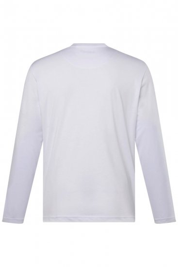 Men+ 307 Marškinėliai ilgomis rankovėmis Balta - Marškinėliai - Marškinėliai - 2XL-14XL