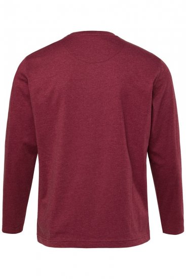 Men+ 307 Marškinėliai ilgomis rankovėmis Baklažaninė - Marškinėliai - Marškinėliai - 2XL-14XL