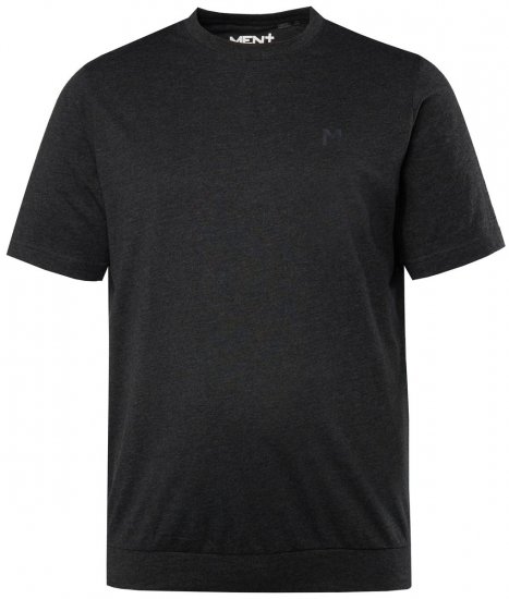 Men+ 308 Marškinėliai bellyfit Juoda - Marškinėliai - Marškinėliai - 2XL-14XL