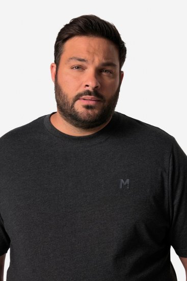 Men+ 308 Marškinėliai bellyfit Juoda - Marškinėliai - Marškinėliai - 2XL-14XL