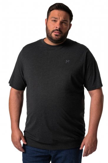 Men+ 308 Marškinėliai bellyfit Juoda - Marškinėliai - Marškinėliai - 2XL-14XL