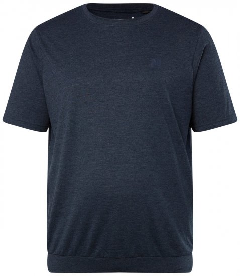 Men+ 308 Marškinėliai bellyfit Tamsiai mėlyna - Marškinėliai - Marškinėliai - 2XL-14XL