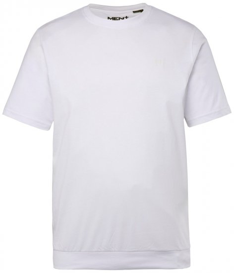 Men+ 308 Marškinėliai bellyfit Balta - Marškinėliai - Marškinėliai - 2XL-14XL