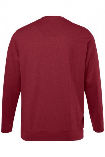 Men+ 313 Marškinėliai ilgomis rankovėmis bellyfit Varinė ruda - Marškinėliai - Marškinėliai - 2XL-14XL
