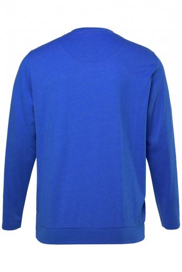 Men+ 313 Marškinėliai ilgomis rankovėmis bellyfit Kobalto mėlyna - Marškinėliai - Marškinėliai - 2XL-14XL