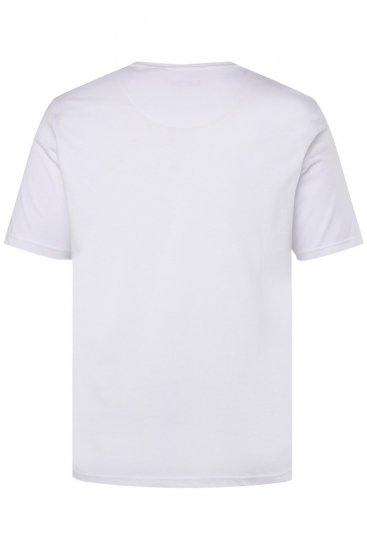 Men+ 365 Henley marškinėliai Balta - Marškinėliai - Marškinėliai - 2XL-14XL