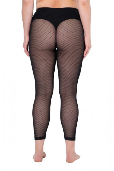 Ulla Popken 836800 Pėdkelnių tamprės Juoda - Pėdkelnės & kojinės - 