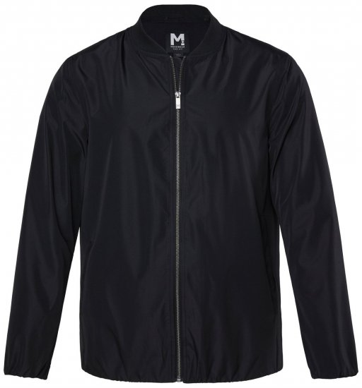 Men+ 823 Itin lengva bomber striukė bellyfit Juoda - Didelės vyriškos striukės - Didelės vyriškos striukės
