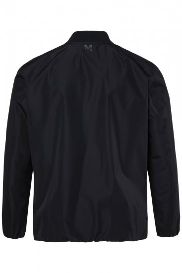 Men+ 823 Itin lengva bomber striukė bellyfit Juoda - Didelės vyriškos striukės - Didelės vyriškos striukės