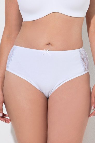 Ulla Popken 837353 Kelnaitės su nėriniais 3 vnt. Smėlio - Kelnaitės - 