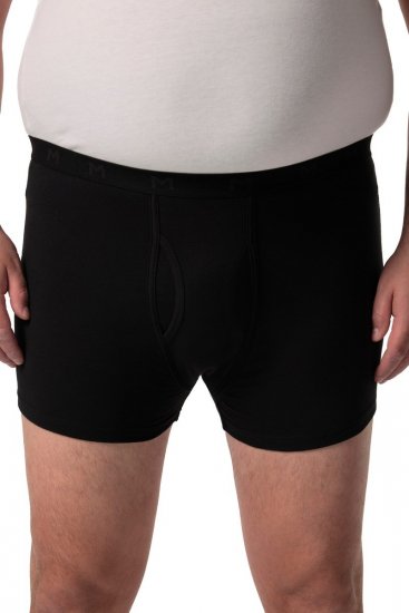 Men+ 678 Bokseriai bellyfit FLEXLASTIC® Juoda 2 vnt. pakuotė - Apatinis trikotažas ir plaukimo apranga - Apatinis trikotažas - 2XL-8XL