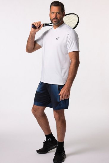 JP1880 FLEXNAMIC® GeoMotion Tennis Shorts Dark Blue - Sportiniai drabuziai & outdoor - Dideliu dydziu sportiniai drabuziai vyrams