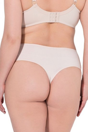 Ulla Popken 838637 Stringai 3 vnt. Smėlio - Kelnaitės - 