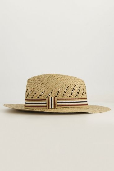 JP1880 Straw Hat Woven Yellow - Aksesuarai - Vyriški aksesuarai