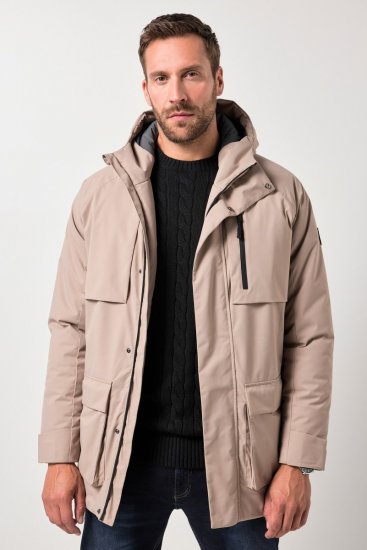 Jay-Pi Jacket Technical Waterproof Windproof Dusty Pink - Didelės vyriškos striukės - Didelės vyriškos striukės
