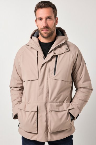 Jay-Pi Jacket Technical Waterproof Windproof Dusty Pink - Didelės vyriškos striukės - Didelės vyriškos striukės