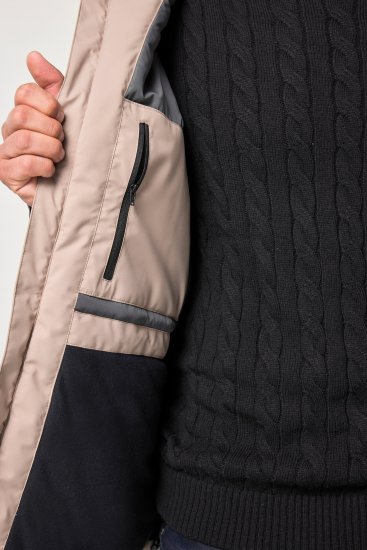 Jay-Pi Jacket Technical Waterproof Windproof Dusty Pink - Didelės vyriškos striukės - Didelės vyriškos striukės