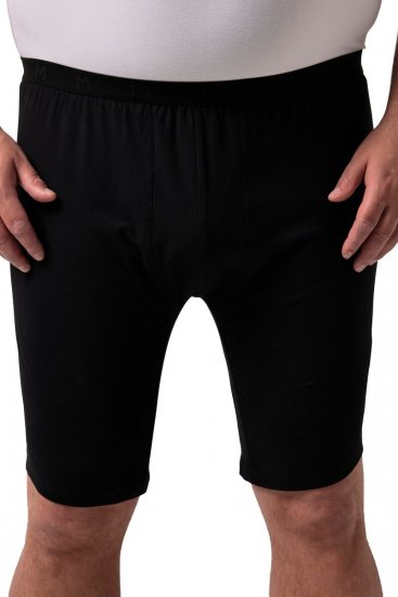 Men+ 439 Bokseriai ilgomis klešnėmis FLEXLASTIC® Juoda - Apatinis trikotažas ir plaukimo apranga - Apatinis trikotažas - 2XL-8XL