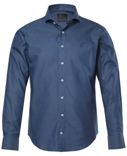JP1880 Business Shirt Long Sleeve Blue - Marškiniai - Marškiniai - 2XL-8XL