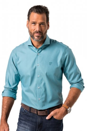 JP1880 Business Shirt Long Sleeve Light Blue - Marškiniai - Marškiniai - 2XL-8XL