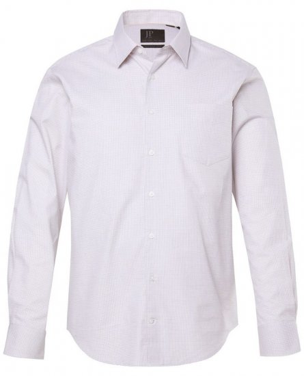 JP1880 Business Shirt Long Sleeve Pink - Marškiniai - Marškiniai - 2XL-8XL