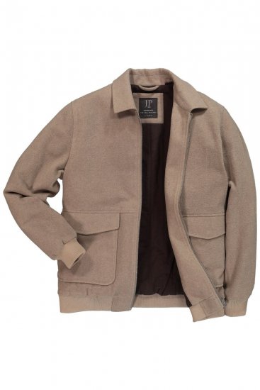 JP1880 Blouson Jacket Lightweight and Warm Brown - Didelės vyriškos striukės - Didelės vyriškos striukės