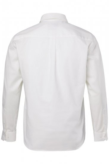 JP1880 Oxford Shirt Flexnamic Long Sleeve Snow White - Marškiniai - Marškiniai - 2XL-8XL