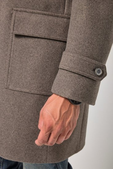 JP1880 Coat Flexnamic Quilted Insert Grey TALL - TALL striukės - TALL striukės aukštiems vyrams