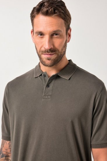 JP1880 Polo Shirt Pique Vintage Mocha - Polo marškinėliai - Polo marškinėliai - 2XL-8XL