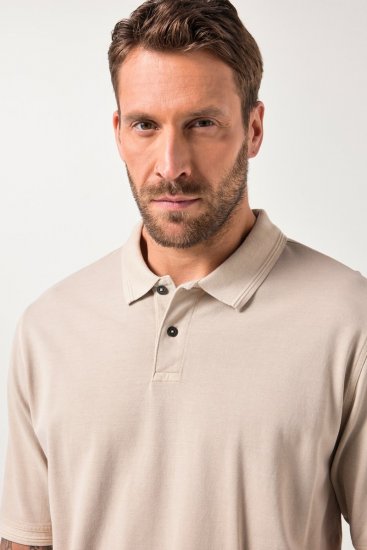 JP1880 Polo Shirt Short Sleeve Pique Dark Dusty Pink - Polo marškinėliai - Polo marškinėliai - 2XL-8XL