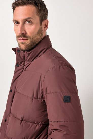 JP1880 Jacket Quilted Extra Warm Brown - Didelės vyriškos striukės - Didelės vyriškos striukės