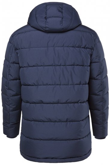 Men+ 426 Parka su gobtuvu Tamsiai mėlyna - Didelės vyriškos striukės - Didelės vyriškos striukės