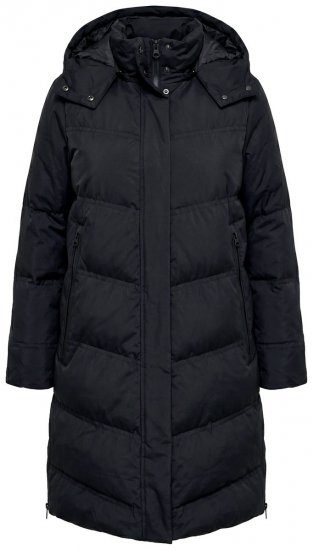Ulla Popken SYMPATEX Triple Function Coat Black - Paltai - Didelių dydžių paltai moterims