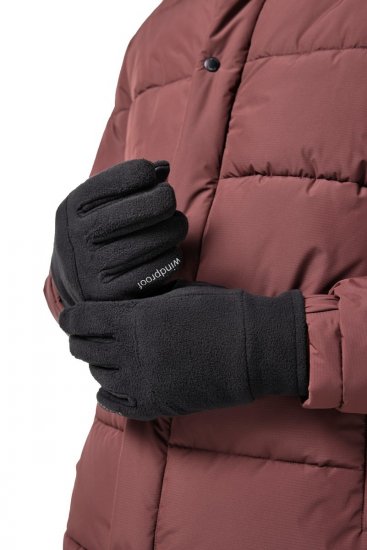JP1880 844400 Pirštinės Juoda - Pirštinės - 