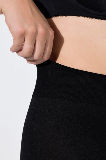 Ulla Popken 844563 Pėdkelnių tamprės Juoda - Pėdkelnės & kojinės - 