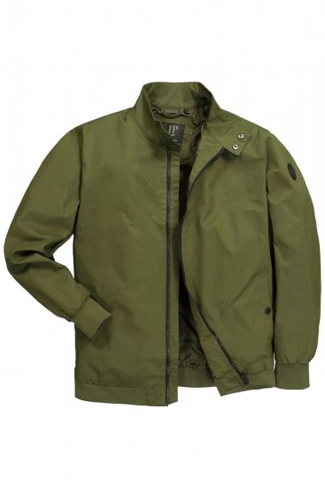 JP1880 844652 Bomber striukė su spaudėmis Chaki - Didelės vyriškos striukės - Didelės vyriškos striukės