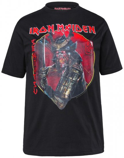JP1880 845106 Iron Maiden Senjutsu Marškinėliai Juoda - Grupės marškinėliai - Grupių marškinėliai