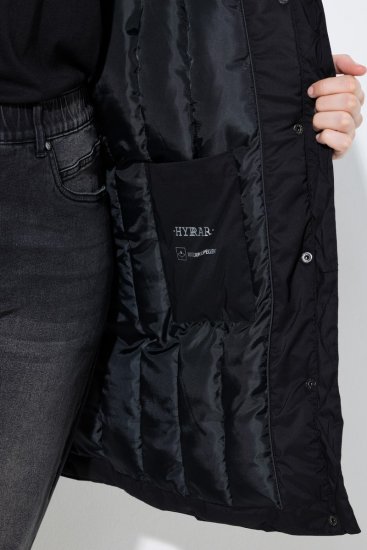 Ulla Popken 845111 Parka Juoda - Paltai - Didelių dydžių paltai moterims