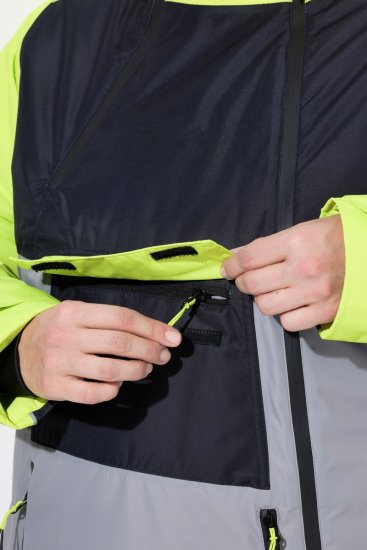 Ulla Popken 845115 Funkcinis paltas Pilka - Paltai - Didelių dydžių paltai moterims
