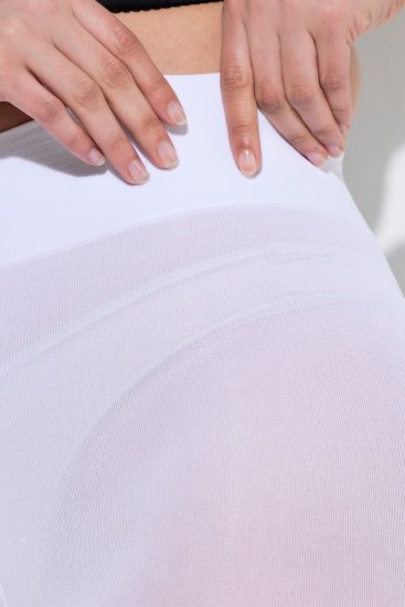 Ulla Popken 845319 Šortai nuo trinties su nėriniais Balta - Šortai nuo trinties - 