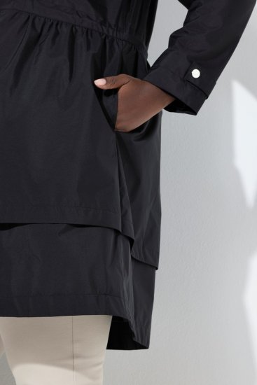 Ulla Popken SYMPATEX Triple Function Jacket Black - Striukės - Didelių dydžių striukės moterims