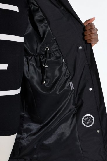 Ulla Popken SYMPATEX Triple Function Jacket Black - Striukės - Didelių dydžių striukės moterims