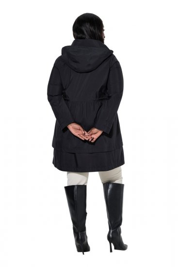 Ulla Popken SYMPATEX Triple Function Jacket Black - Striukės - Didelių dydžių striukės moterims